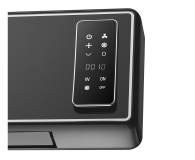 NOVEEN Kurtyna powietrzna HC3399 X-LINE TUYA WIFI SMART BLACK - 1601582 - zdjęcie 3
